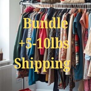 LIVE SHOW : Extra Package +5-10lbs for Shipping